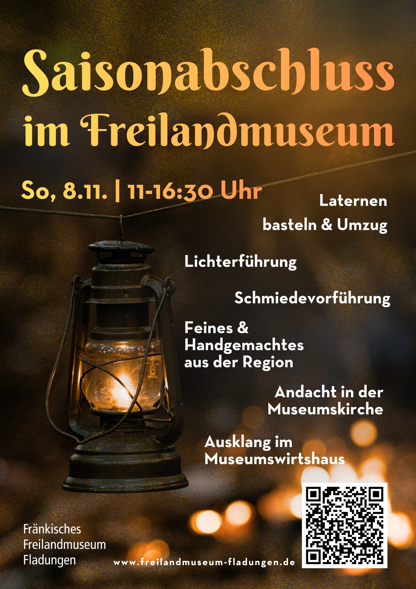 Saisonabschluss am 8. November