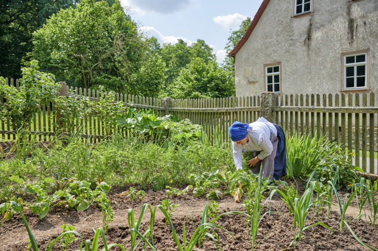 Gem&uuml;segarten am Dreiseithof aus Leutershausen