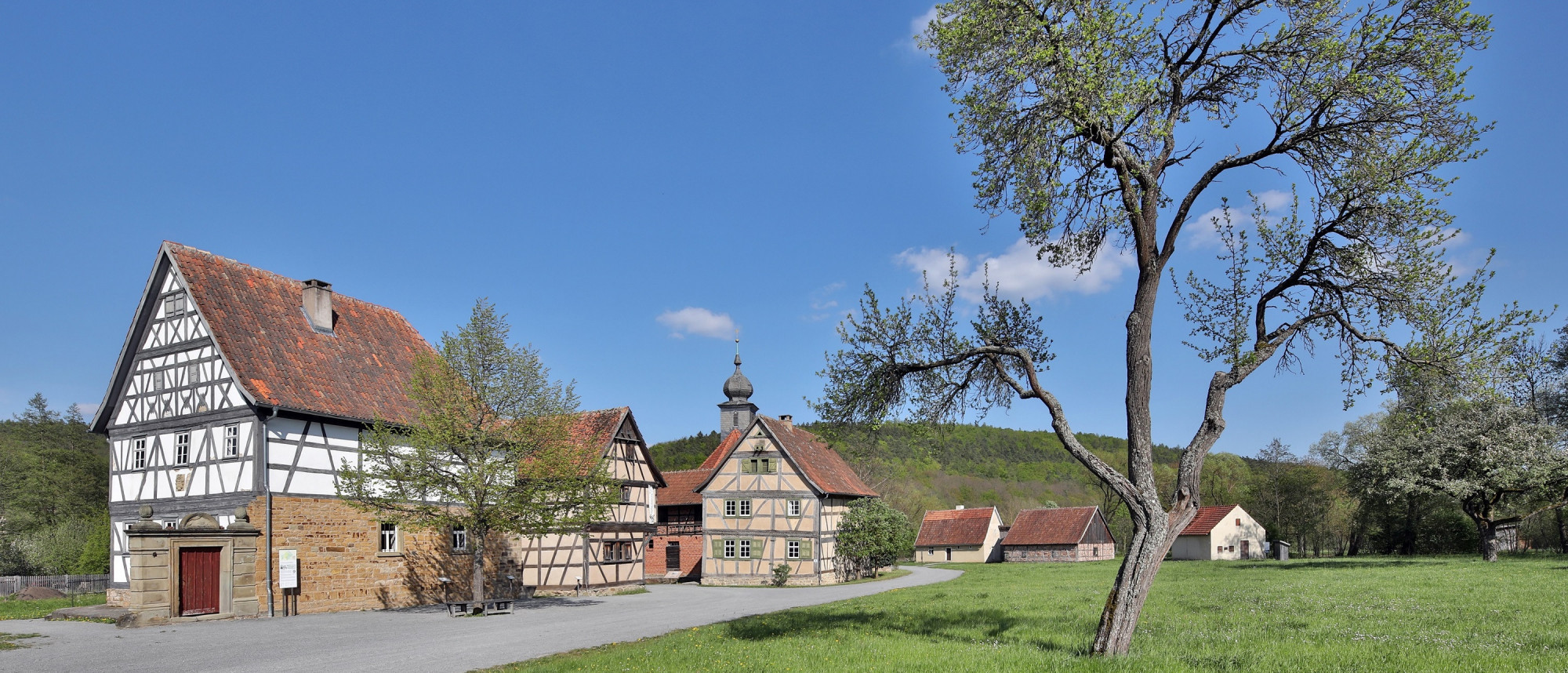 Museumsgelände Freilandmuseum Fladungen