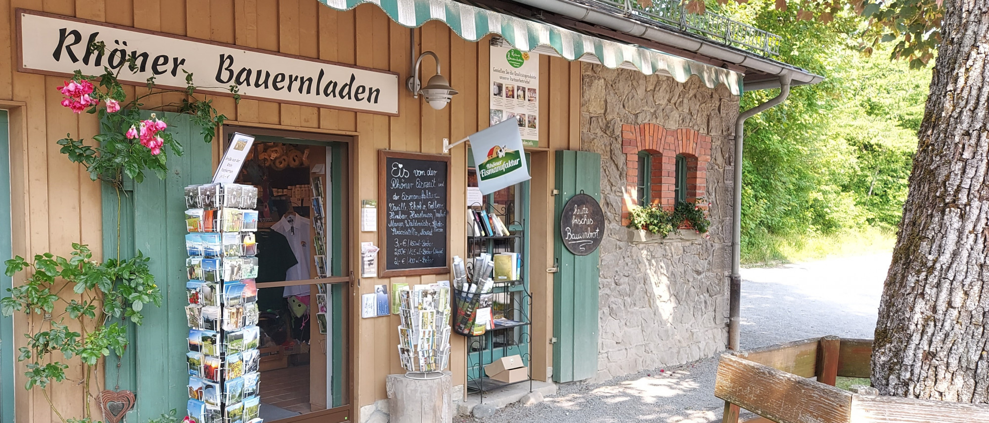 Außenansicht Rhöner Bauernladen